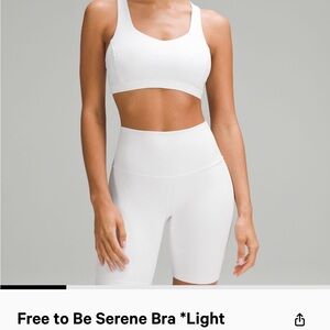 Lululemon bra 6 free to be serene